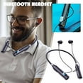 thumbnail image 2 of Bluetooth Headphones True Wireless Earbuds 60H Playback LED Power Display Earphones with Wireless Charging Case IPX5 Waterproof in-Ear Earbuds with Mic for TV Smart Phone, 2 of 9