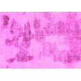 thumbnail image 1 of Ahgly Company Indoor Rectangle Abstract Pink Modern Area Rugs, 5' x 8', 1 of 4