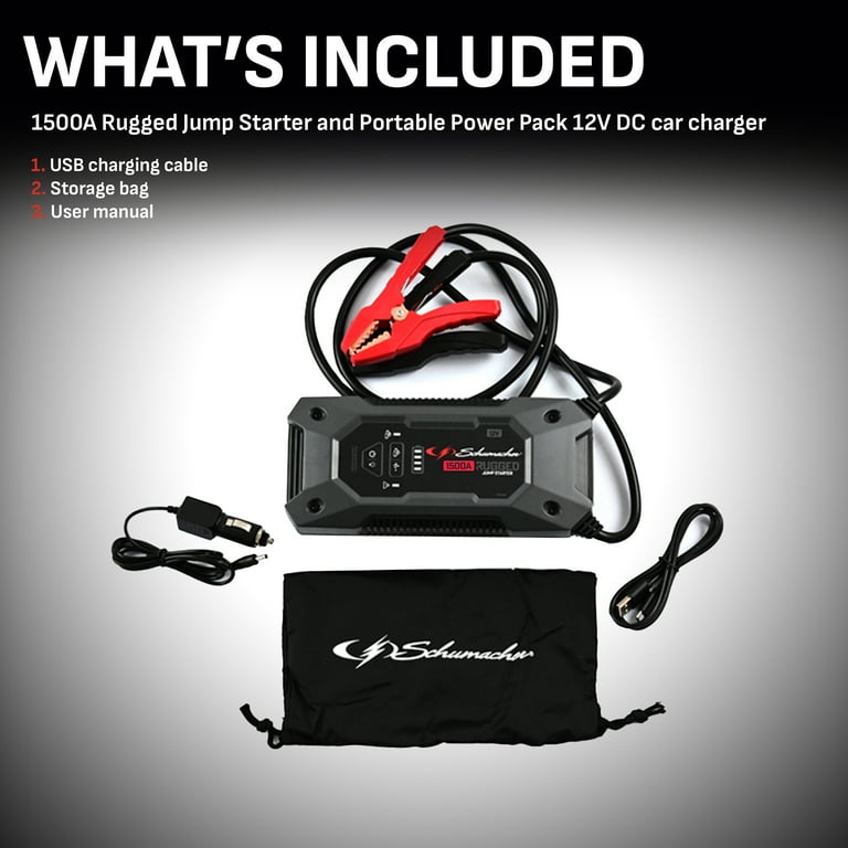 2500A Rugged Lithium Jump Starter Schumacher Electric, 55 OFF