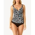 thumbnail image 6 of Anne Cole Women's Twist Front Underwire Tankini Top, 34B/32C, 6 of 10