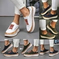 thumbnail image 5 of Tejiojio Summer Saving Labor Day Women's Fashion Casual Hollow-Out Round Toe Slip On Shoes Thick Bottom Sneakers, 5 of 6