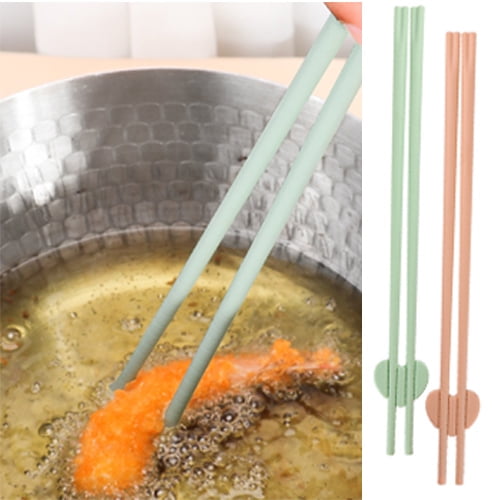 2 Pairs Luxury Reusable Chopsticks Stainless Steel Chop Sticks Fried Dinnerware 