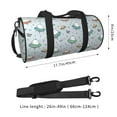 thumbnail image 3 of Bingfone Spaceship Print Gym Duffle Backpack for Men Women,Travel Weekender Carry-On Bags with Detachable Back Pack Straps for Traveling Overnight Climb Sports, 3 of 7