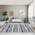 thumbnail image 5 of CAROMIO Area Rug Boho Rug Machine Washable Rug Anti-Slip Backing Rugs Geometric Bohemia Area Rug, 8' x 10' Gray, 5 of 6