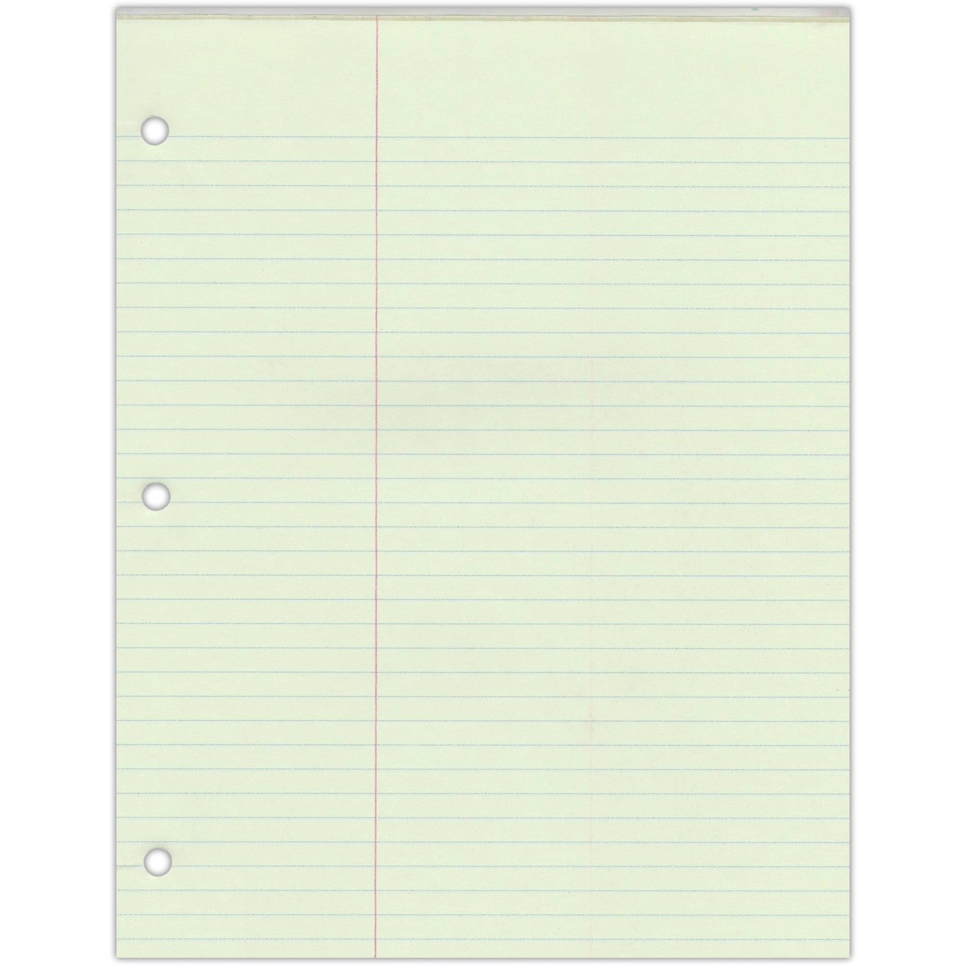 Roaring Spring Law Ruled Gummed Glue Top Legal Pads, 1 Case (36 Total), 8.5" x 11" 50 Sheets, Green Paper