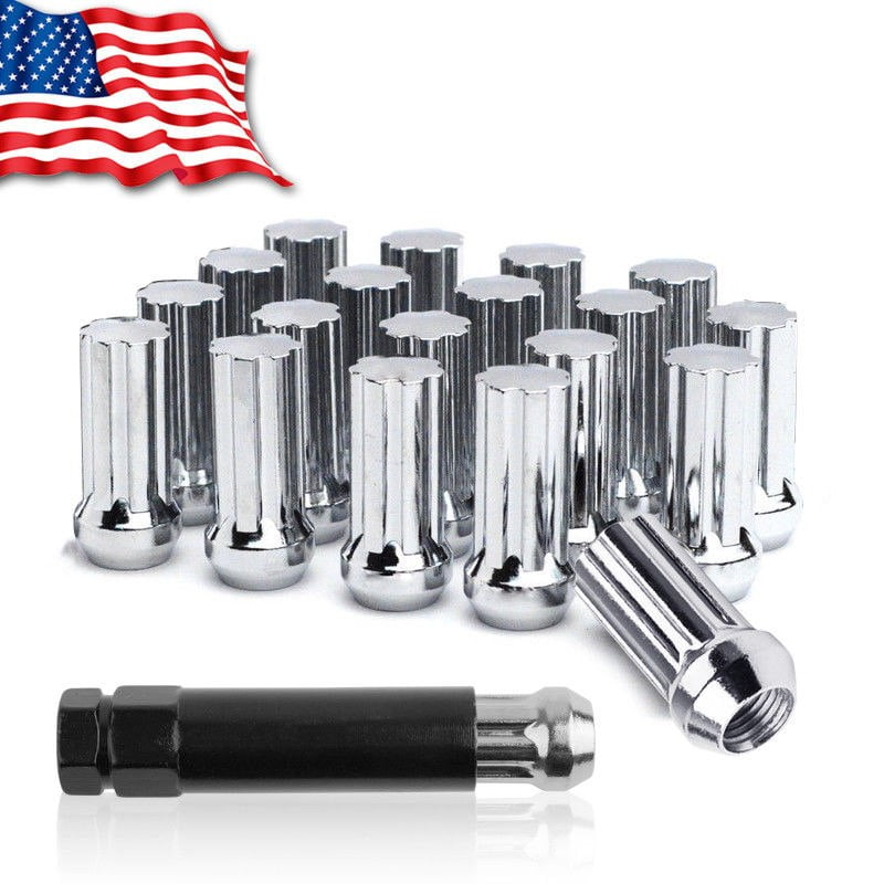 Parts & Accessories 20 Chrome Short 7 Spline 14x1.5 Truck Locking Lug