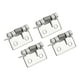 thumbnail image 1 of Bisagras de resorte Uxcell, bisagras de puerta de cierre automático de acero inoxidable, bisagras pequeñas para puerta de gabinete 1", 1 of 6