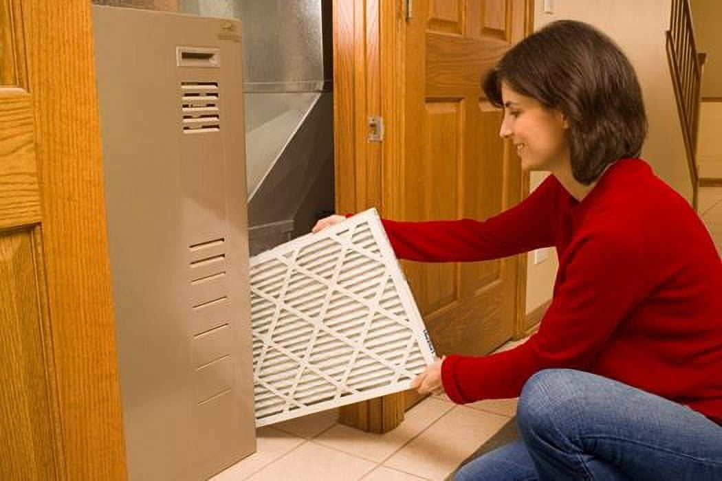 Honeywell 20x20x1 MERV 12 Pleated HVAC Furnace Air Filter -4 Pack