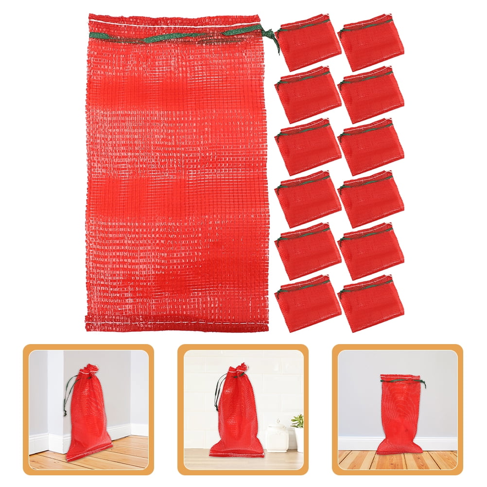 MANLINGDA 50 Reusable Produce Mesh Bags for Fruits and Vegetables