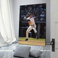 thumbnail image 3 of Derek Jeter Baseball Canvas Poster Poster Album Cover Posters for Bedroom Wall Art Canvas Posters Music Album Cover Poster, 3 of 4