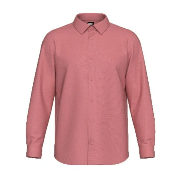 Tailored Pink Shirt In Icy Cotton 4-Way Stretch