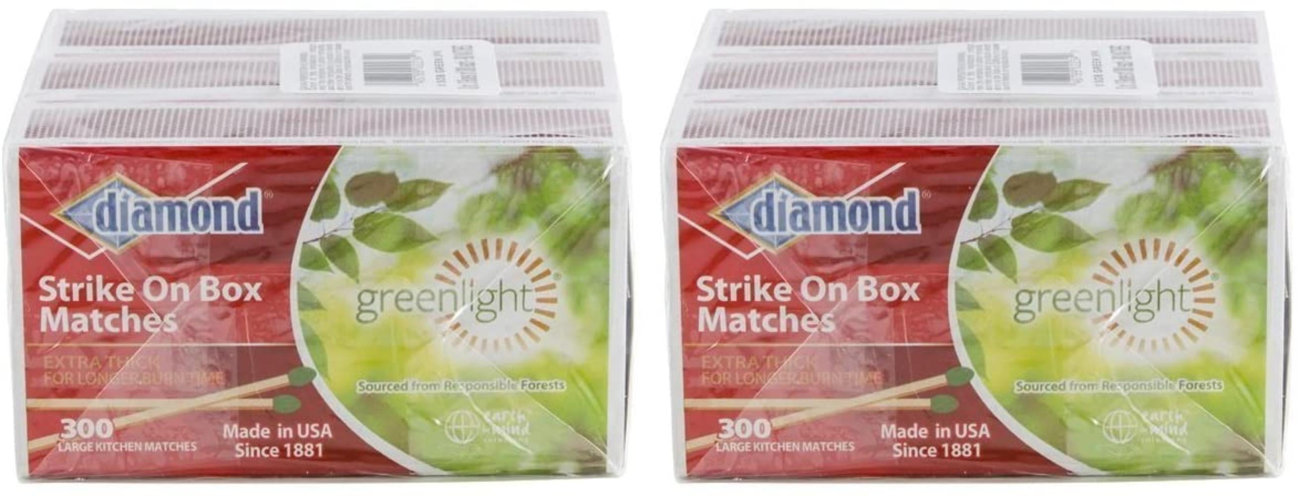 Diamond Strike On Box Greenlight Matches (6)