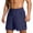 Navy, variant on FAWUUDO Men's Sport Shorts Plus Size Elastic Waist Drawstring Summer Casual Outdoor Workout Bermuda Shorts with Zipper Pocket M-5XL Gray