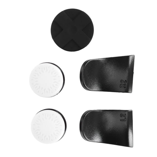 5 en 1 Tapa de Agarre Joystick L2 R2 Extensor para Controlador PS5 Blanco