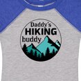 thumbnail image 4 of Inktastic Daddy's Hiking Buddy with Mountains and Trees Boys or Girls Baby Bodysuit, 4 of 5