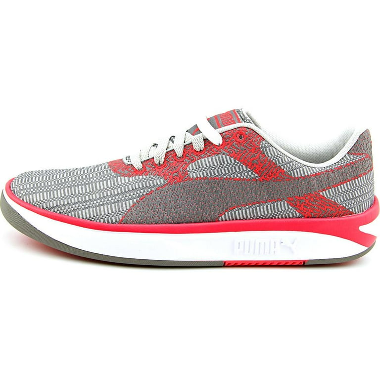 Puma GV 500 Woven Mesh Round Toe Canvas Sneakers