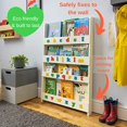 thumbnail image 4 of Paperflow USA BC-SWLCR The Tidy Books Kids Bookshelf, Ivory, 4 of 5