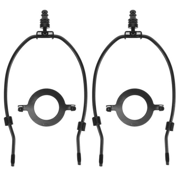 SEWCHICS 2Pcs Lamp Repair Kit Metal Parts with Shade Holder for Stylish Table Lamp Fix