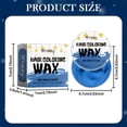 thumbnail image 3 of Easter Clearance Temporary Hair Color Wax Washable Colored Hair Styling Mud Temporary Hair Dye Wax Natural Instant Hair Color Wax Pomades Used For Christmas Halloween Role Playing And Parties Rollback, 3 of 8