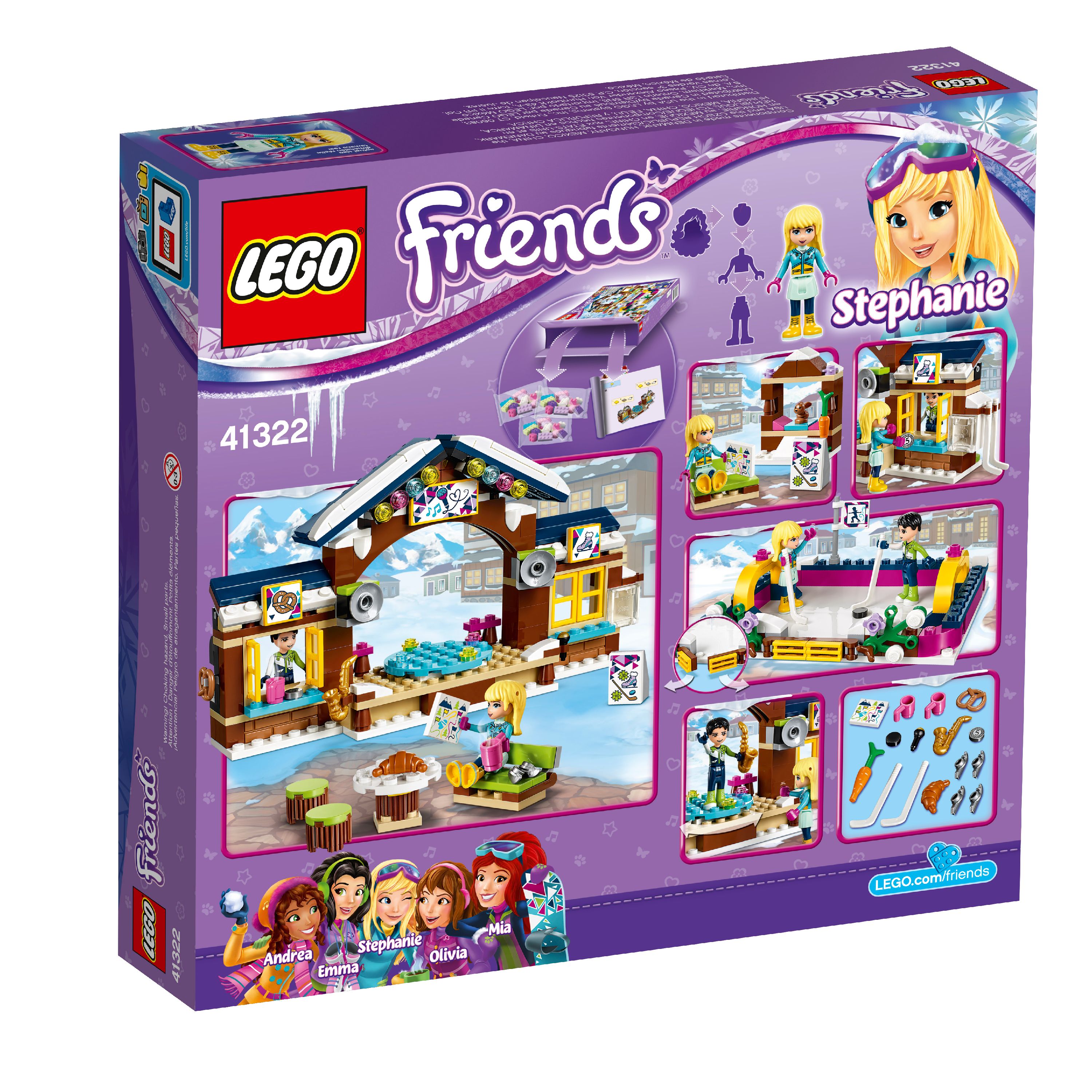 LEGO Friends Snow Resort Ice Rink 41322 (307 Pieces) - image 5 of 6