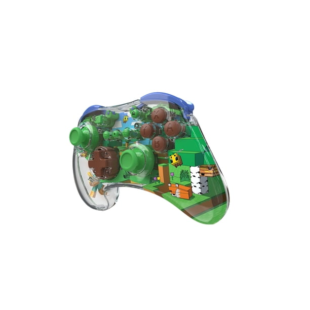 PDP, Wireless Controller, Minecraft Forest Biome, for Nintendo