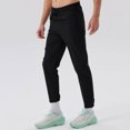 thumbnail image 2 of Zszcpp Men Work Pants Elastic Waist Sports Straight Running Long Hiking Lightweight Trousers Casual Trouser, 2 of 5