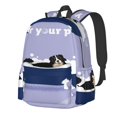 thumbnail image 1 of Kdxio Bernese Mountain Dog Sitting Bath Tub Print Backpack for Students Travel Hiking with Large Capacity Lightweight Design Adjustable Straps and Multi-Pockets, 1 of 8
