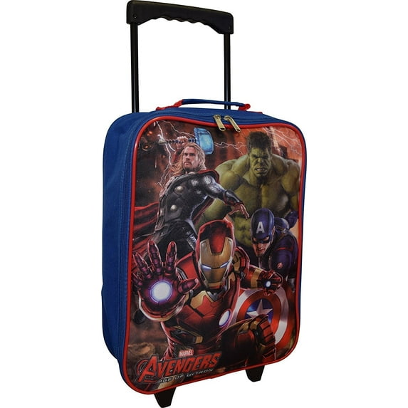 Marvel Avengers 15.5" Collapsible Wheeled Pilot Case - Rolling Luggage Backpack