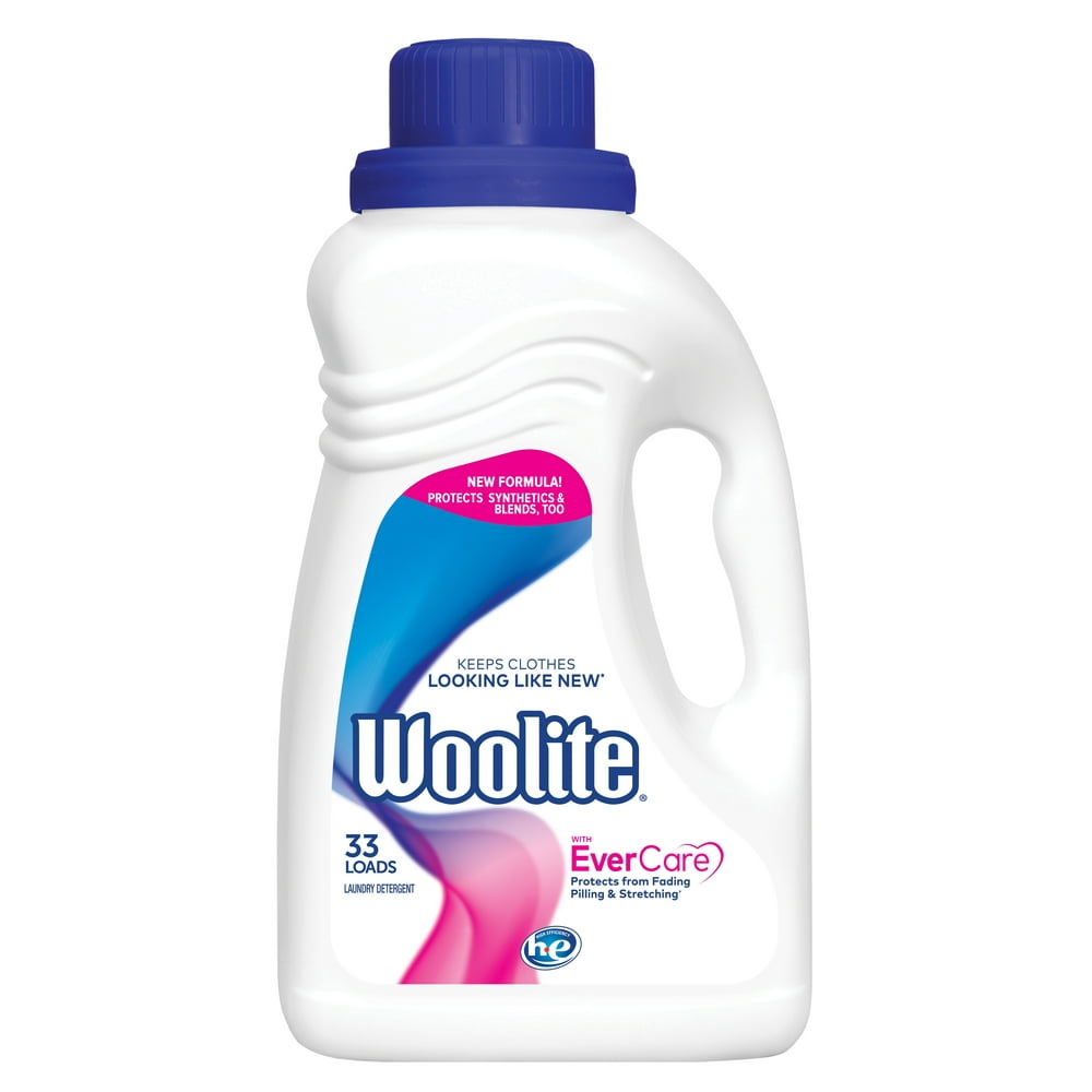 Woolite All Clothes, 33 loads, Liquid Laundry Detergent, Regular & HE ...