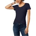 thumbnail image 1 of Camiseta básica con Logo Tommy Hilfiger para mujer azul mediana, 1 of 1