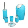thumbnail image 7 of Yesbay 6Pcs Lotion Bottle Toothbrush Mouthwash Cup Waste Bin Bathroom Accessory Set, 7 of 7