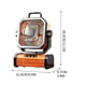 thumbnail image 3 of Ventilador, ventilador de techo, ventilador de escritorio, ventilador portátil para acampar al aire libre, ventilador de carga USB, ventilador portátil con cabezal vibratorio, aire acondicionado de re, 3 of 6