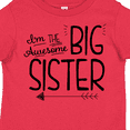 thumbnail image 4 of Inktastic I'm the Awesome Big Sister Girls Toddler T-Shirt, 4 of 5