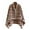 #1051-Coffee, variant on Betivan Women's Winter Thick Flannel Solid Color Shawl Blanket Cloak Warm Cape Wrap, Winter Scarves for Women, Women's Scarves & Wraps, for Home Outdoor