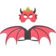 thumbnail image 5 of 1 Juego de máscara de diablo para Cosplay, disfraz de diablo, accesorio de Halloween, accesorios de Cosplay, 5 of 5
