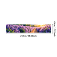 thumbnail image 3 of LUUFILx Lavender Field Sunset Background Banner Party Decorations Photography Props Garden Celebrations Summer Events Outdoor Gatherings, 3 of 7