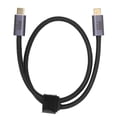 thumbnail image 3 of Cable USB 4.0 Multifuncional 20Gbps Transmisión de alta velocidad HD 8K 60HZ Soporte PD100W Cable tipo C a tipo C, 3 of 8