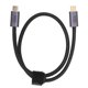 thumbnail image 1 of Cable USB 4.0 multifuncional 20Gbps transmisión de alta velocidad HD 8K 60HZ soporte PD100W tipo C a tipo C Cable 19,7 pulgadas, 1 of 5