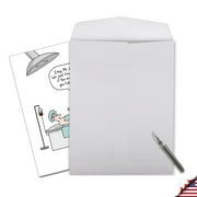1 Jumbo Funny Get Well Soon Greeting Card (8.5 x 11 Inch) - Chainsaw Anesthesia Feel Better Card J1300