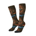 thumbnail image 2 of Saiise Chucky Aw Funny Socks Men Women Boys Kids Adults Novelty Graphic Crew Tube Socks Crazy Design Casual Dress Socks for Sports,Running,Travel, 2 of 7