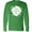 Kelly Green, variant on Inktastic Happy St. Patrick's Day Clovers Long Sleeve T-Shirt