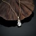 thumbnail image 3 of Ayyufe Vintage Teardrop Rhinestone Women Set Necklace Hook Earrings Pendants, 3 of 6