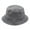Light Gray, variant on SPRING PARK Solid Color Bucket Hat Simple Fisherman Cap Packable Reversible Sun Hat for Women Men