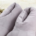 thumbnail image 4 of Unisex Soft Monster Claw Slippers Fun Dino Slippers Animal Paw Shoes For Men Women Boy Girl With Home Halloween Party Footwear Gray 30, 4 of 9