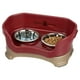 thumbnail image 1 of Comedero Elevado Antiderrame Neater Feeder Deluxe Rojo Arándano para Perro Pequeño, 1 of 8