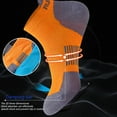 Cotton Socks for Men Low Cut, Max Cushion Thick Athletic Ankle Mens