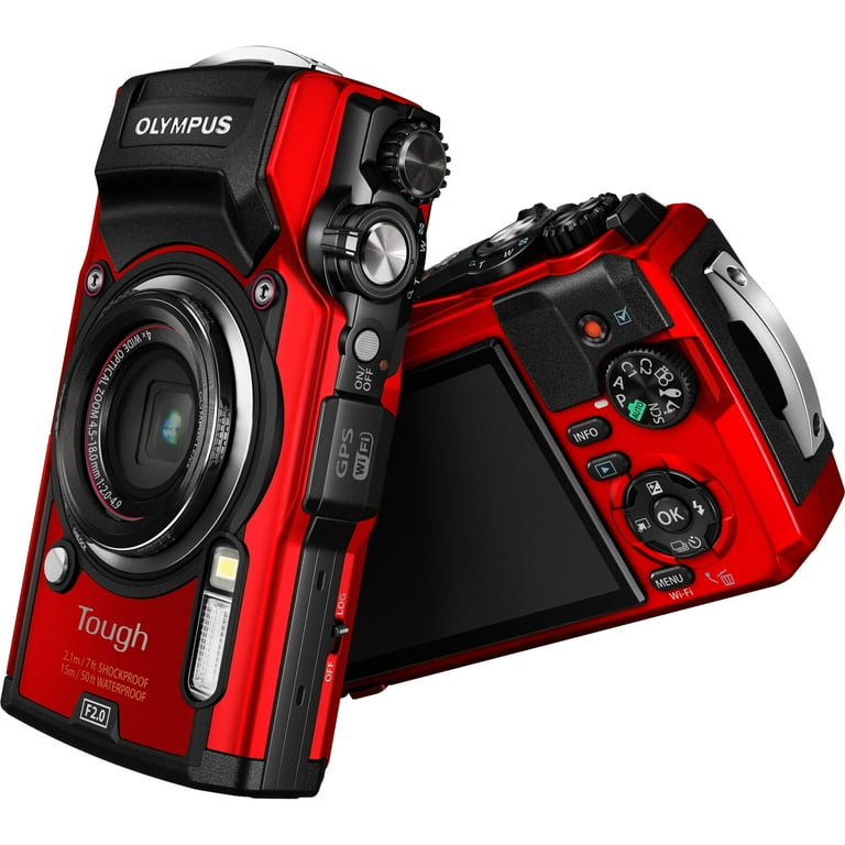 ★値下げ★[屋外使用なし]OLYMPUS Tough TG-5 レッド Amazon.com : OM SYSTEM OLYMPUS TG-5 Waterproof Camera with 3