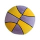 thumbnail image 4 of Juguete de pelotas deportivas de peluche, cojín deportivo, regalos para niños y niñas, recuerdos de fiesta, pelota de juguetes de peluche deportivos, amarillo y violeta, 4 of 8