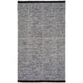 thumbnail image 5 of SAFAVIEH Montauk Sharlene Solid Braided Cotton Runner Rug, Black, 2'3" x 7', 5 of 7