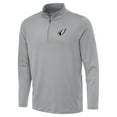 thumbnail image 2 of Men's Antigua  Gray Arizona Cardinals Reprocess Quarter-Zip Top, 2 of 4